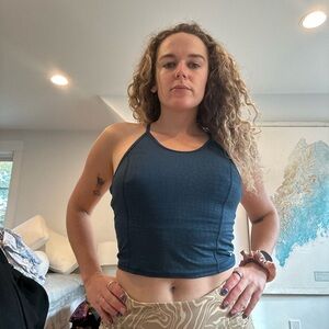 Sweaty Betty Navy Sports Bra